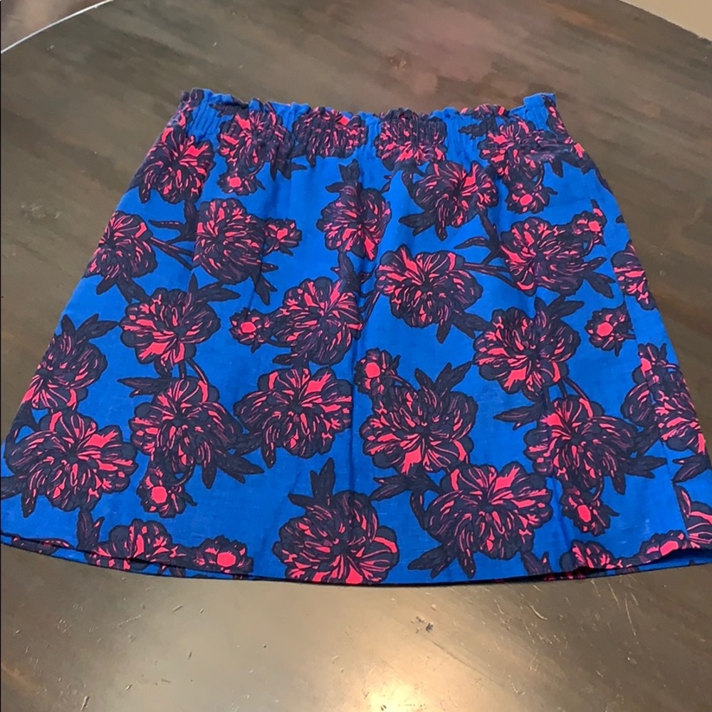 Excellent Condition J. Crew Factory Floral Skirt